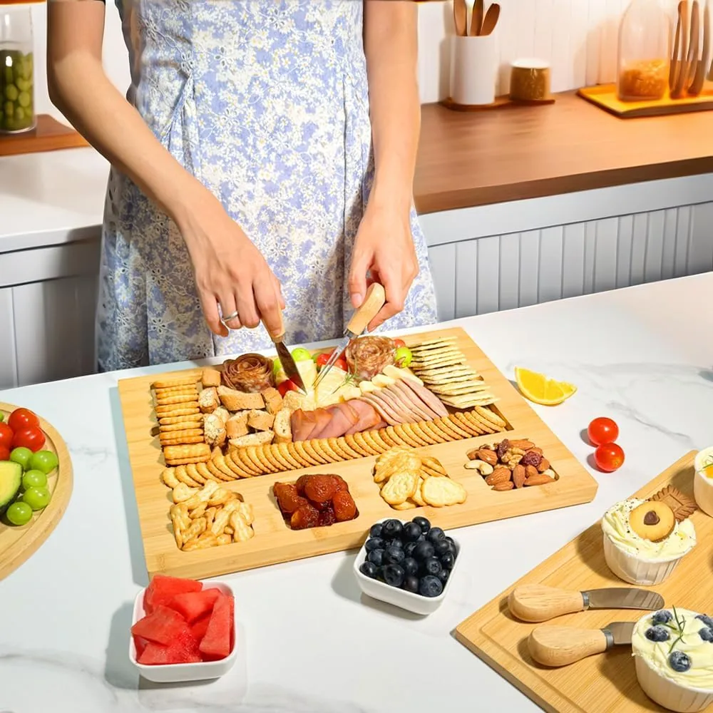 Tablas para quesos y charcutería