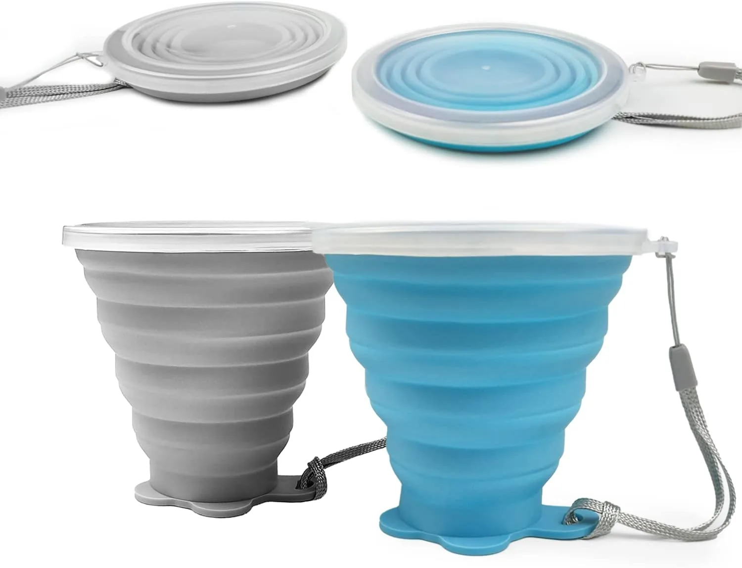 Juego de vasos portátiles